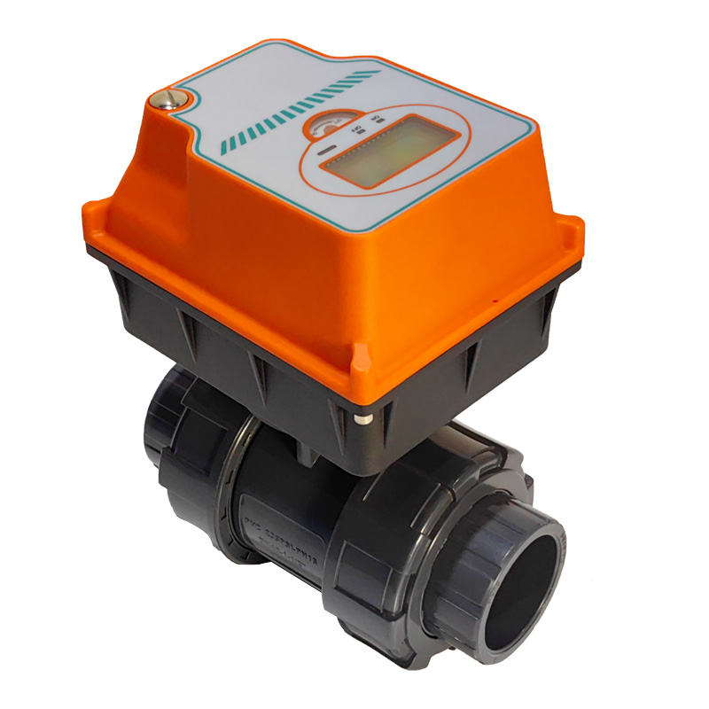Electric UPVC Ball Valve | LoRa Communication, DC24V Power Supply — PVPeW 2026