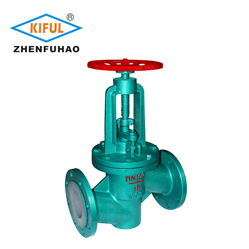 fluorine-lined stop valve — PVPeW 2026