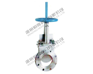 Manual knife gate valve — PVPeW 2026