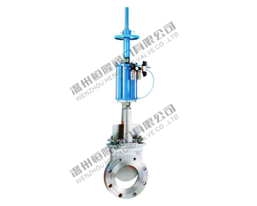 Manual pneumatic switching gate valve — PVPeW 2026
