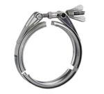 Stamped Sanitary Tri‑Clamp — PVPeW 2026
