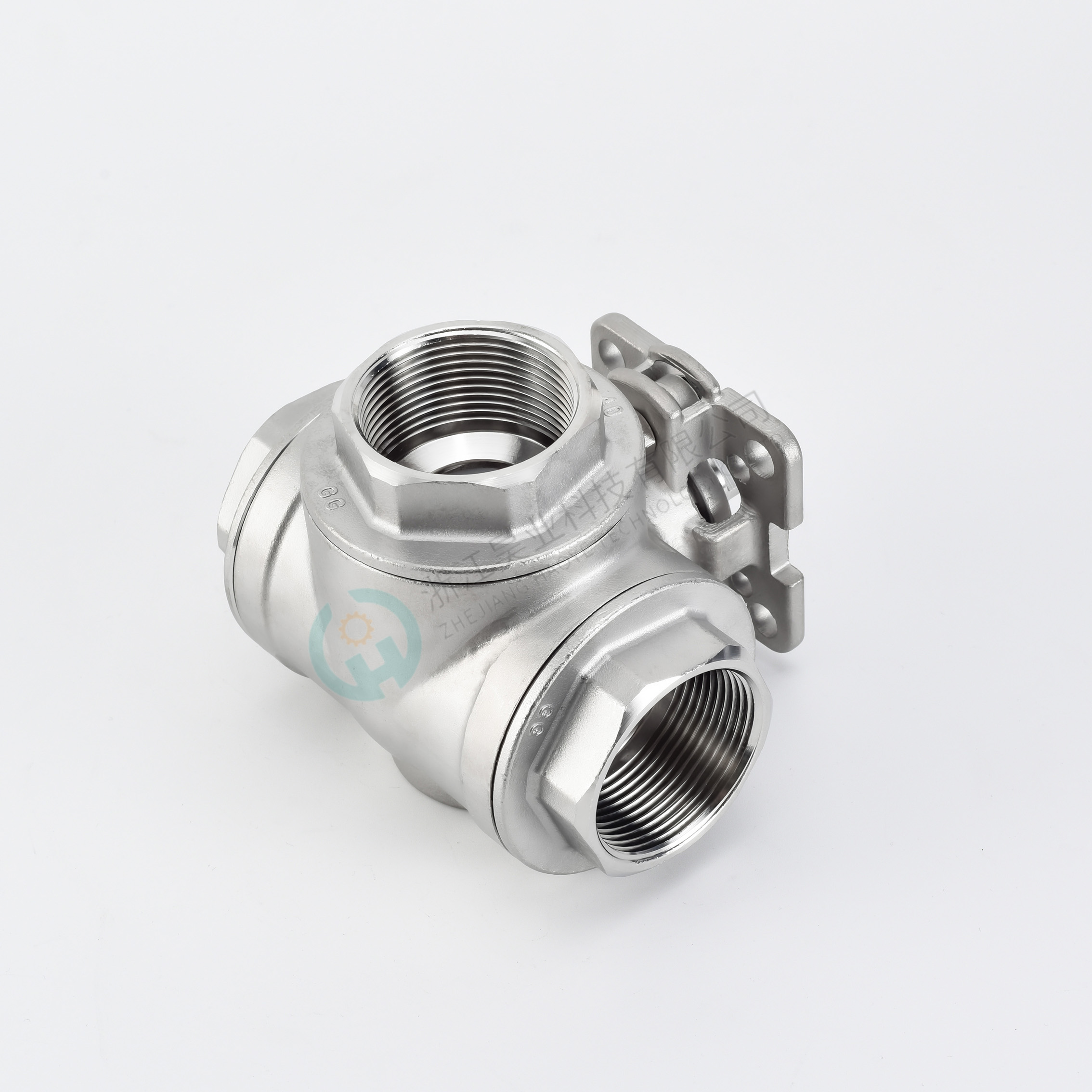 Manual 3‑Way High‑Platform Threaded Ball Valve — PVPeW 2026