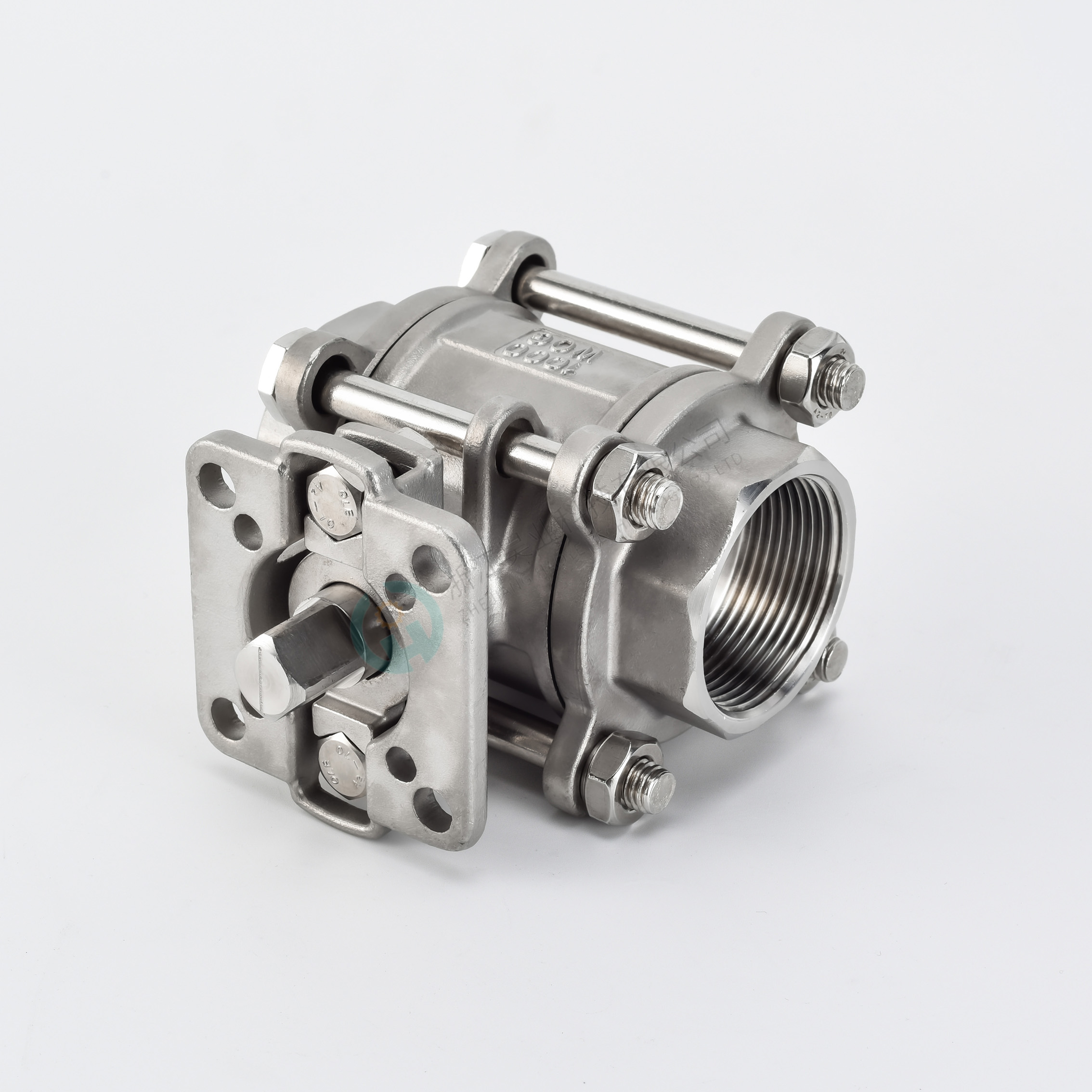 Stainless Steel 3‑Piece High‑Platform Threaded Ball Valve — PVPeW 2026